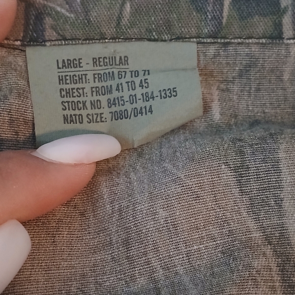 Vintage Rothco camo jacket, unisex, large, pre-owned - Picture 3 of 7